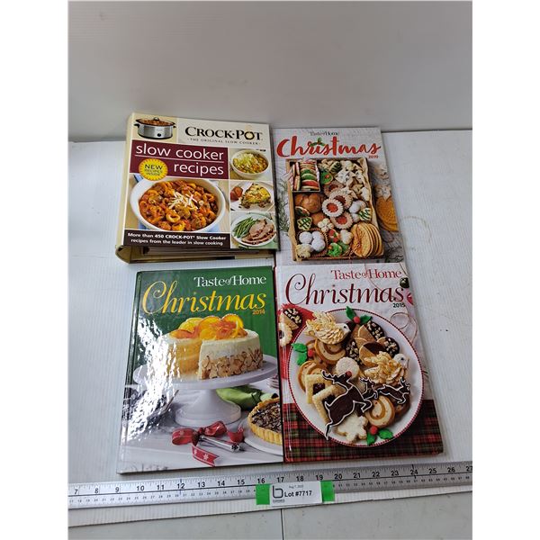(4) Cookbooks - Christmas 2014, Slow Cooker Recipes, Christmas 2010, Christmas 2015
