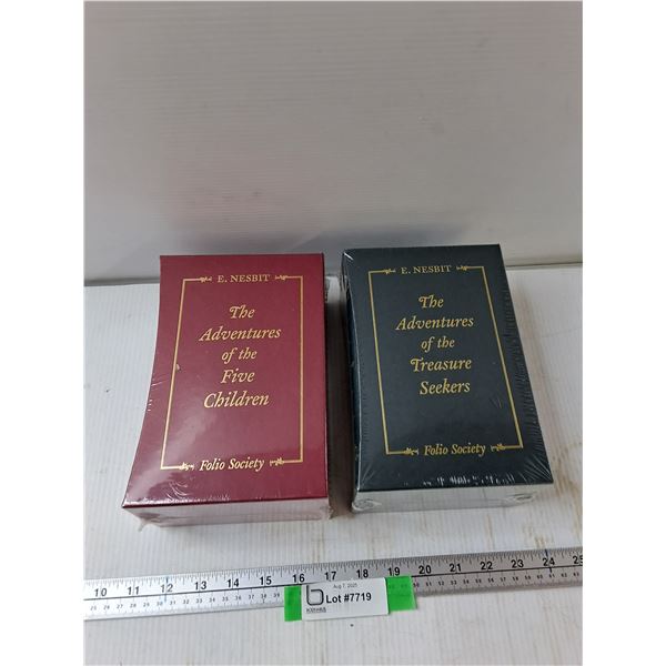 (2) Book Sets - The Adventure Of The Five Children, The Adventures Of The Treasure Seekers