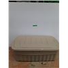 Image 1 : *Rubbermaid Storage Tote - 43'' x 22'' x 18'' - CANNOT SHIP