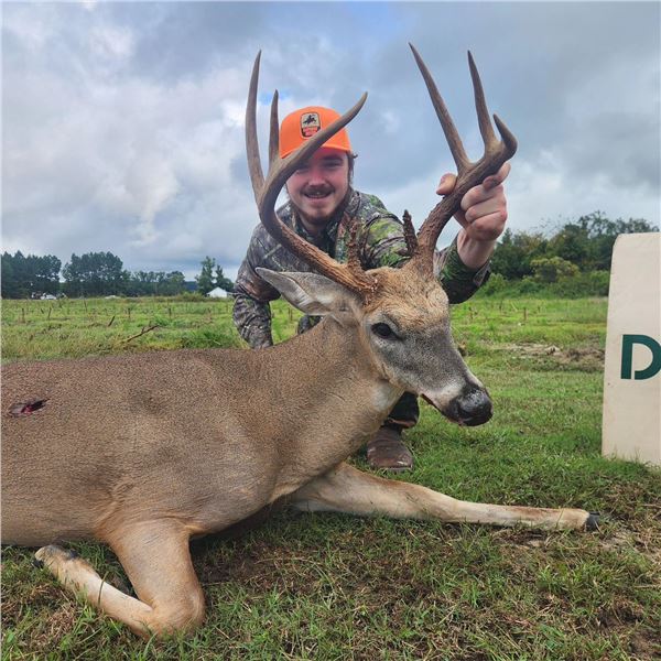 3 Day North Carolina Four Whitetail Deer Hunt for 1 Hunter