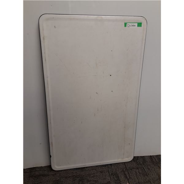 # Vintage Hoosier Cabinet Enamel Sliding Countertop - 25" x 41.5" - CANNOT SHIP