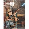 Image 4 : # Ducks Unlimited "Granddad's Gun" Print in Frame - 28" x 32" - CANNOT SHIP