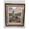 Image 1 : # Ducks Unlimited " Count Me In" Print in Frame - 28" x 34" - CANNOT SHIP
