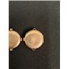 Image 6 : (3) Small Pocket Waist Watches (One Worn) - Gold Filled Inset in Case Front