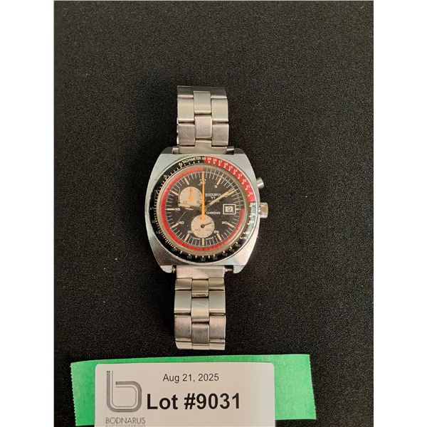 Sicura Vintage Chronograph Wrist Watch - Needs Cleaning - Tik & Runs Consigner States