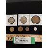 Image 1 : (7) Coins: (5) Germany Marks, Great Britain 1938 Penny, Assorted European Coins