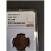 Image 5 : MS 64 RB Graded Canadian 1920 One Cent Coin