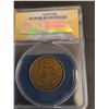 Image 3 : AU 50 Graded Hudson Bay Trading Company 1/2 Beaver Pelt Trading Coin