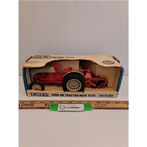 ERTL Ford 8N Tractor w/Dearborn Plow Die Cast - Model Scale 1:16