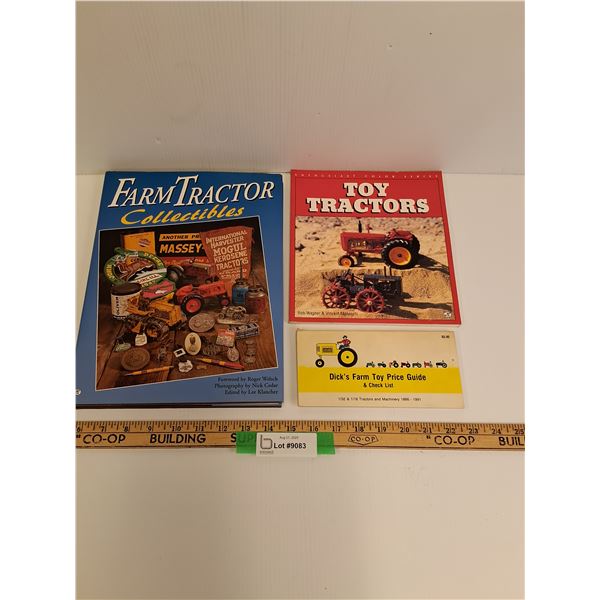 Farm Tractor Collectibles (Hard Cover), Toy Tractors & Dick's Farm Toy Price Guide Books