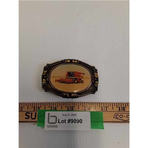 Massey Ferguson Belt Buckle - 3.5" x 2.5"