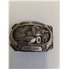 Image 2 : Massey Ferguson Belt Buckle - 3.5" x 2.5" - Fall 1985