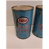 Image 2 : (2) Esso Aviation Oil EE - FULL - CANNOT SHIP