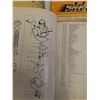 Image 4 : (4) Vintage Skidoo Snowmobile Parts Catalogs - 1975 & 1980