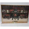 Image 1 : # Massey Ferguson Tractor Model 165 Poster in Frame - Heritage Line AGCO Parts - 36" x 24"