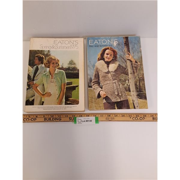 (2) Eatons Catalogs - 1975 Editions