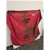 Image 1 : Massey Ferguson Tractor Hood Blanket - Some Wear - 50" x 48"