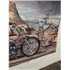 Image 4 : Vintage Ghostrider Banner Picture - Easy Rider Movie - 45" x 45"