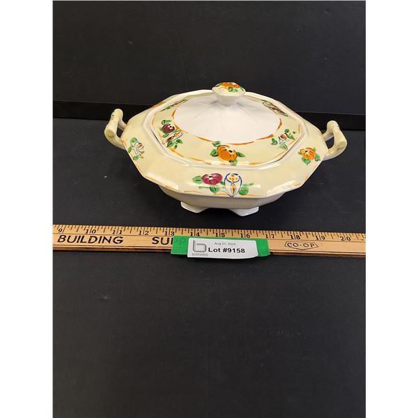 Alfred Meakin "Lucknow" Hand Painted Turin - 10" x 4"