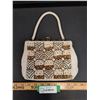 Image 1 : Vintage Art Deco Pattern Beaded  Women's Hand Purse - 8" x 6"