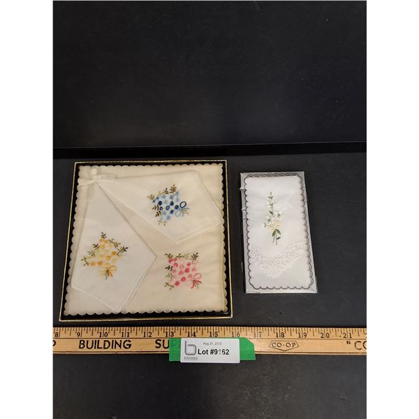 (2) Vintage Wedding Napkin Set - Never Opened