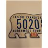 Image 2 : Northwest Territories License Plate - 1994 Sticker