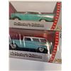 Image 3 : (2) Die Cast Vehicle Models: Chevy Bel-Air & Chevy Nomad - Sealed - 1:43 Scale
