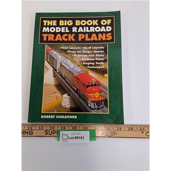 The Big Book of Model Railroad Track Plans Book