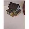 Image 2 : (3) Model Train Village Buildings & CN Rail Caboose Train Car in Box