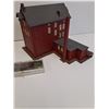 Image 7 : (3) Model Train Village Buildings & CN Rail Caboose Train Car in Box