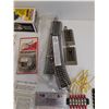Image 3 : Model Train Supplies Lot: Electrical Connections, Foam Nails, Tracks, Road Kit, Grass & Gravel Kits