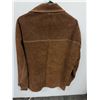 Image 6 : #Velasco Men's Brown Suede Snap Jacket - Approx Size XL