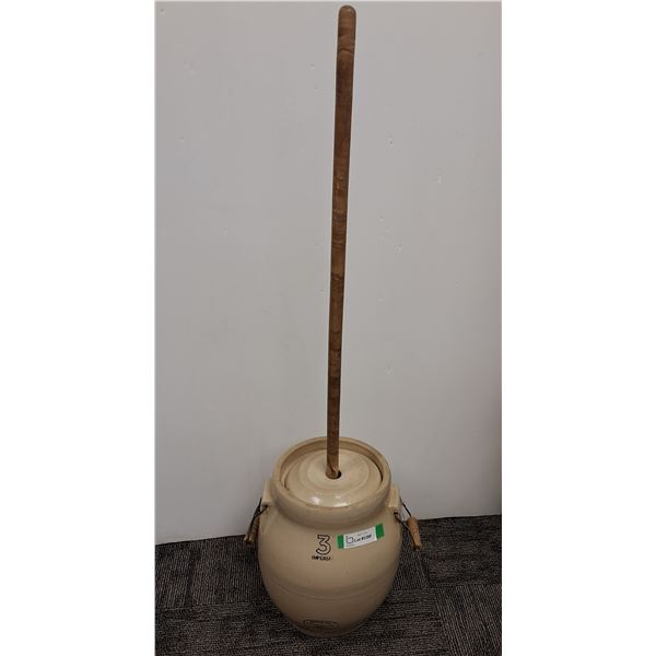# Butter Churn #3 Crock - CANNOT SHIP