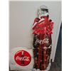 Image 1 : #Coca Cola Advertisement Cardboard Cut-out - 64" x 42" - PICK UP
