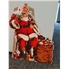 Image 1 : # Coca Cola Santa Advertisement Cardboard Cut-Out - 57" x 46" - PICK UP