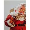 Image 3 : # Coca Cola Santa Advertisement Cardboard Cut-Out - 57" x 46" - PICK UP