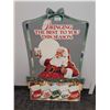 Image 1 : #Coca Cola Santa Advertisement Cardboard Cut-out- 48" x 32" - PICK UP
