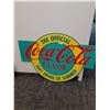 Image 1 : #Coca Cola Advertisement Cardboard Cut-out- 49" x 36" - PICK UP