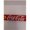 Image 3 : Coca Cola Cooler Metal Advertising Bracket - 32" x 3.5"  - Red  -  PICK UP