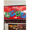 Image 4 : (5) Retro 1980's-90's Coca Cola Calendar Posters