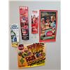 Image 1 : (4) Coca Cola Advertisement Posters - Assorted