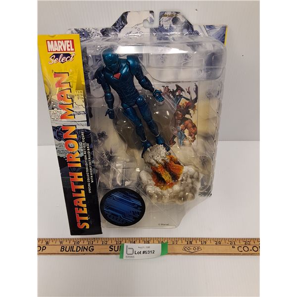 Marvel Stealth Iron Man Figurine in Box