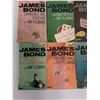 Image 2 : (8) Vintage James Bond Novel Book Set