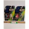 Image 1 : (2) Star Wars Figurines: Hoth Rebel Soldier & Luke Skywalker