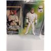 Image 2 : (2) Star Wars Figurines: Luke Skywalker & Leia Organa