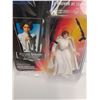 Image 3 : (2) Star Wars Figurines: Luke Skywalker & Leia Organa