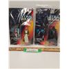 Image 1 : (2) Star Wars Figurines: Ben (Obi-Wan) Kenobi & Darth Vader