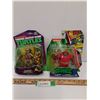 Image 1 : (2) Teenage Mutant Ninja Turtles Figurines: Donatello & Raphael "Big Bustin'"