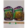 Image 1 : (2) Teenage Mutant Ninja Turtles Figurines: Donatello & Michelangelo
