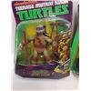 Image 2 : (2) Teenage Mutant Ninja Turtles Figurines: Donatello & Michelangelo